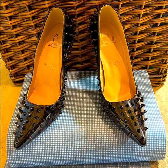 Christian Louboutin Shoes - Christian Louboutin Spike Patent Heels